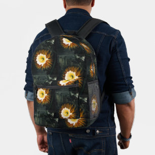 Sac À Dos Imprimé Céréus de Nuit Antique Art Gothique