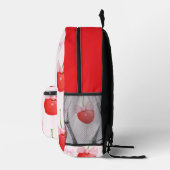 SAC À DOS IMPRIMÉ CERISES ROUGES RETOUR À L'ÉCOLE (Droite)