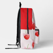 SAC À DOS IMPRIMÉ CERISES ROUGES RETOUR À L'ÉCOLE (Gauche)