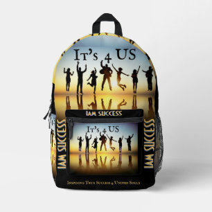 SAC À DOS IMPRIMÉ C'EST 4 POUR NOUS