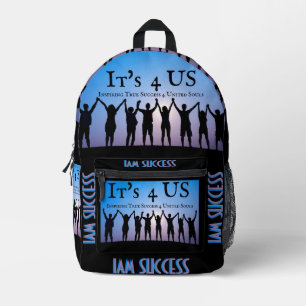 SAC À DOS IMPRIMÉ C'EST 4 US