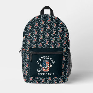 Sac À Dos Imprimé C'est la bière ne peut pas la bière ne peut pas dr
