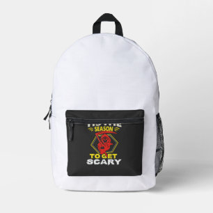 Sac À Dos Imprimé C'est la saison d'obtenir un Grim Reaper Halloween
