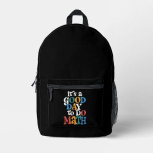 Sac À Dos Imprimé C'est un bon jour pour faire des maths Prof inspir