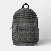 Sac À Dos Imprimé Chainmail Medieval Armor (Recto)