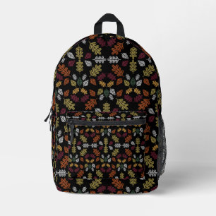 Sac À Dos Imprimé Changement saisonnier Automne Feuilles tombées