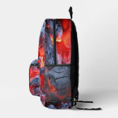Sac À Dos Imprimé Charbons chauds (Droite)