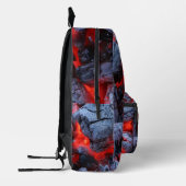 Sac À Dos Imprimé Charbons chauds (Gauche)