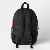 Sac À Dos Imprimé Charbons chauds (Verso)