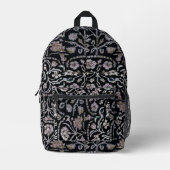 Sac À Dos Imprimé Chardons En Dentelle (Recto)