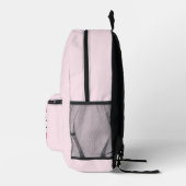 Sac À Dos Imprimé Chargement d'été rose (Droite)