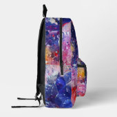 Sac À Dos Imprimé Chat Abstrait cosmique Dreamscape (Gauche)