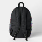 Sac À Dos Imprimé Chat Astronaute (Verso)