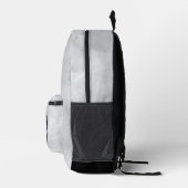 Sac À Dos Imprimé Chat dans une perruque + Lunettes de soleil (Peint (Droite)