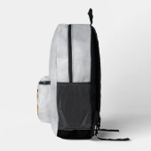 Sac À Dos Imprimé Chat dans une perruque + Lunettes de soleil (Peint (Droite)
