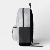Sac À Dos Imprimé Chat dans une perruque + Lunettes de soleil (Peint (Droite)