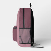 Sac À Dos Imprimé Chat de nuit en velours Impression esthétique (Droite)