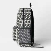 Sac À Dos Imprimé Chat en colère (Droite)