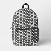 Sac À Dos Imprimé Chat en colère (Recto)