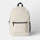 Sac À Dos Imprimé Chat majestueux avec couronne (Recto)