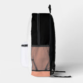 Sac À Dos Imprimé Chat mignon drôle (Droite)