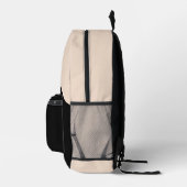 Sac À Dos Imprimé Chat noir mignon dans le style Mid Century (Droite)