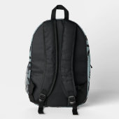 Sac À Dos Imprimé Chat Tuxedo noir et blanc (Verso)