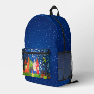 Sac À Dos Imprimé Château de Mystery