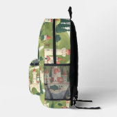 Sac À Dos Imprimé Château médiéval carrelé Motif (Droite)