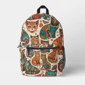 Sac À Dos Imprimé chats (Recto)