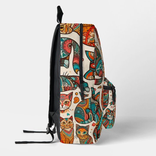 Sac À Dos Imprimé chats (Gauche)