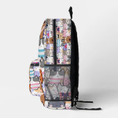 Sac À Dos Imprimé Chats mignons (Droite)