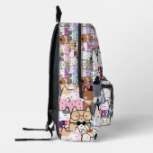 Sac À Dos Imprimé Chats mignons (Gauche)