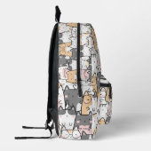 Sac À Dos Imprimé Chats Mignons Sois Gentil À L'infini (Gauche)