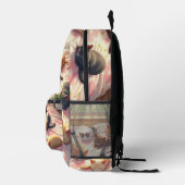 Sac À Dos Imprimé Chats sur un lit (Droite)