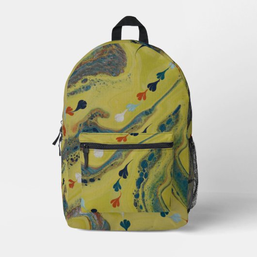 Sac À Dos Imprimé Chaux (Recto)