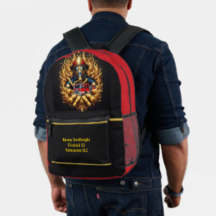 Sac À Dos Imprimé Chefs de tous les jours Pompiers Golden Embrace