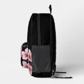 Sac À Dos Imprimé Cherry Blossom DUSTY Rose noir Monogramme (Droite)