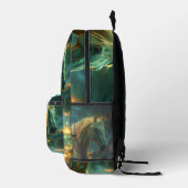 SAC À DOS IMPRIMÉ CHEVAL DE FEU - ZODIAQUE CHINOIS - (Droite)
