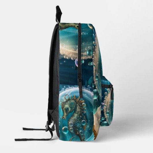 Sac À Dos Imprimé Cheval de mer (Gauche)