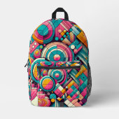 Sac À Dos Imprimé Chevauchement dynamique (Recto)