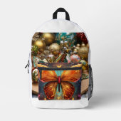 Sac À Dos Imprimé ChicCarry : Elevez votre style à chaque étape" (Recto)