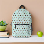 Sac À Dos Imprimé Chiens bergers allemands Motif personnalisé<br><div class="desc">Personnalisez ce design de race de chien amusant avec un monogramme, nom, nom de l'animal de compagnie, ou texte de votre choix pour créer le parfait d'un cadeau de nature pour les propriétaires de chien et les amateurs. Vous cherchez une couleur différente ? Pas de problème ! Cliquez simplement sur le...</div>