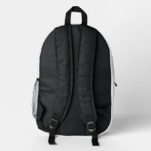 Sac À Dos Imprimé Chiot Noël/hiver mignon (Verso)