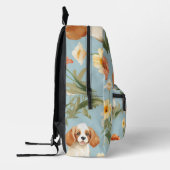 Sac À Dos Imprimé Chiot personnalisé adorable (Gauche)