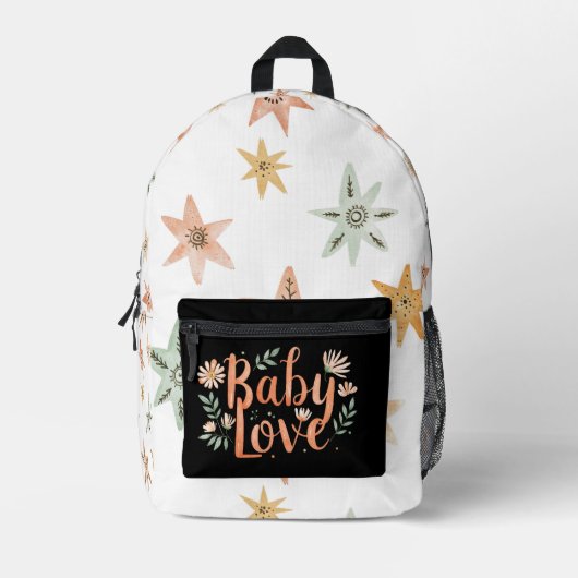 Sac À Dos Imprimé Chou d'amour pour bébé (Recto)