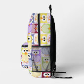 Sac À Dos Imprimé Chouettes mignonnes, Chouette Motif, Chouettes pou (Droite)