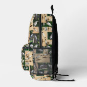 Sac À Dos Imprimé Chroniques Du Poulet De Bin : Collage Photo De L'I (Droite)