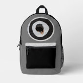 Sac À Dos Imprimé cible déchirures (Recto)