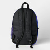 Sac À Dos Imprimé Ciel de nuit Blue Sapphire (Verso)